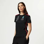Tommy Hilfiger T-shirt d'équipe Mercedes-AMG F1 pour femme noir