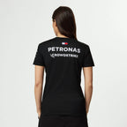 Tommy Hilfiger T-shirt d'équipe Mercedes-AMG F1 pour femme noir