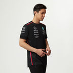 Tommy Hilfiger T-shirt d'équipe Mercedes-AMG F1 Noir