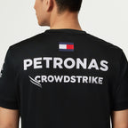Tommy Hilfiger T-shirt d'équipe Mercedes-AMG F1 Noir