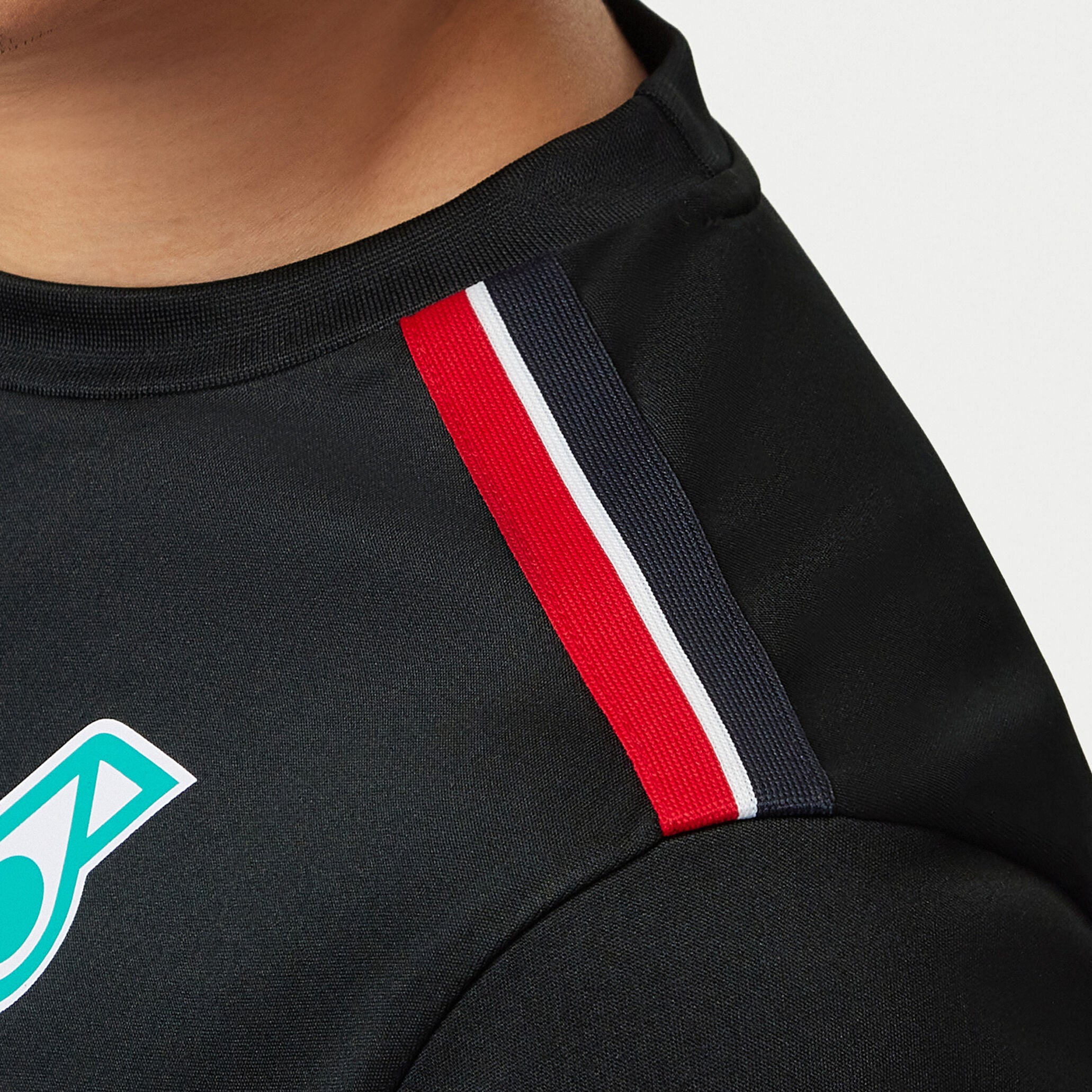 Tommy Hilfiger T-shirt d'équipe Mercedes-AMG F1 Noir