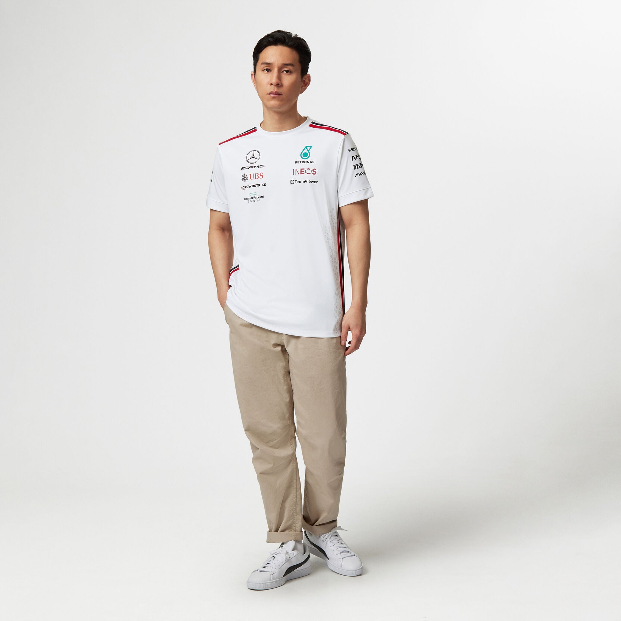 Tommy Hilfiger T-shirt d'équipe Mercedes-AMG F1