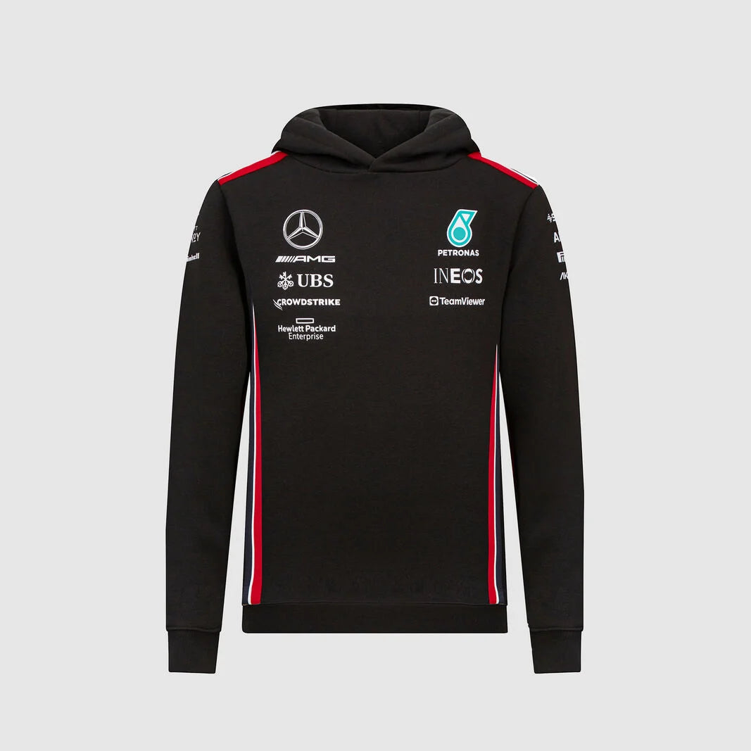 Mercedes-AMG Petronas F1 Sweat à Capuche Noir Enfant