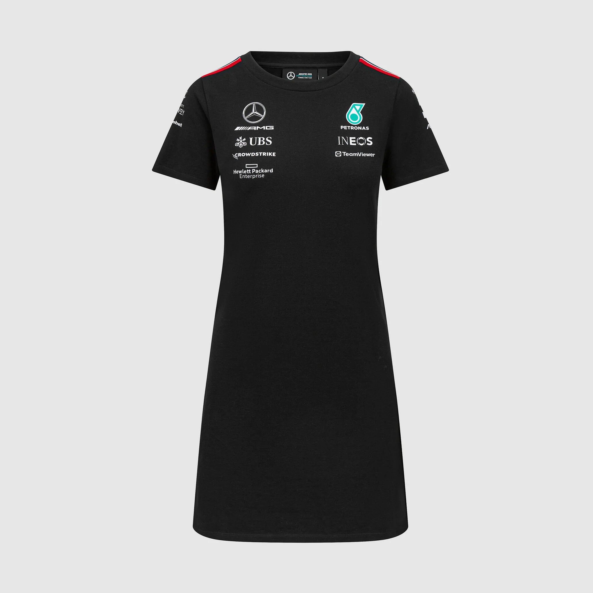 Robe T-shirt d'équipe Mercedes-AMG F1 pour femme