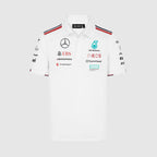 Tommy Hilfiger x Mercedes Polo d'équipe Femme blanc
