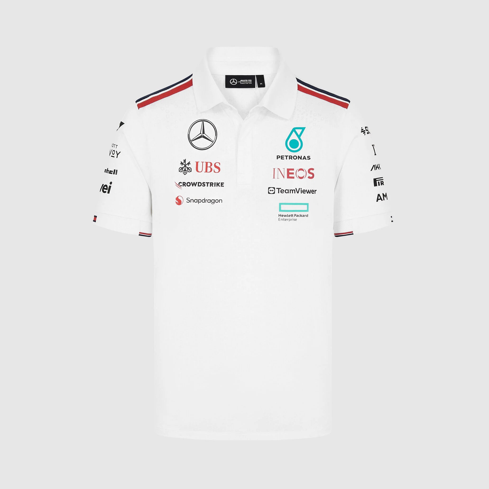 Tommy Hilfiger x Mercedes Polo d'équipe Femme blanc