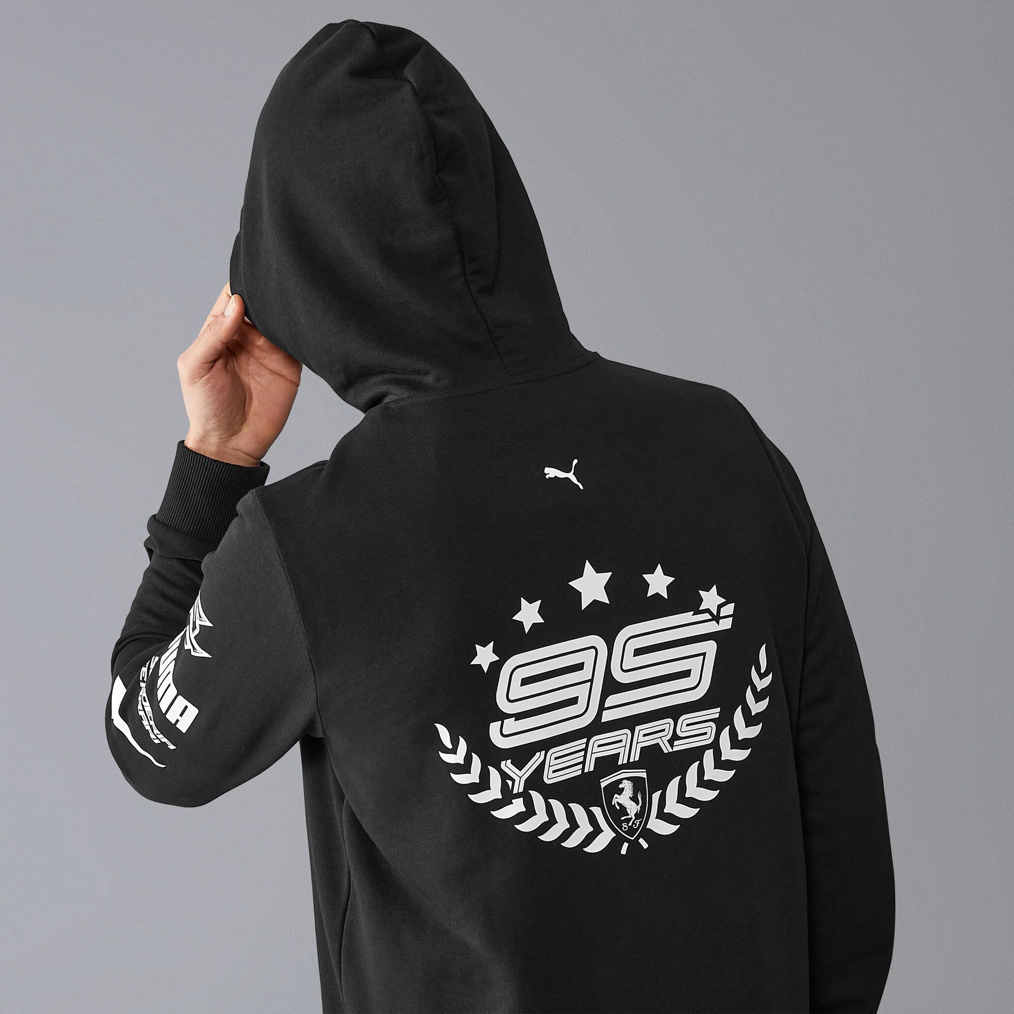 PUMA Hoodie 95 ans Scuderia Ferrari noir