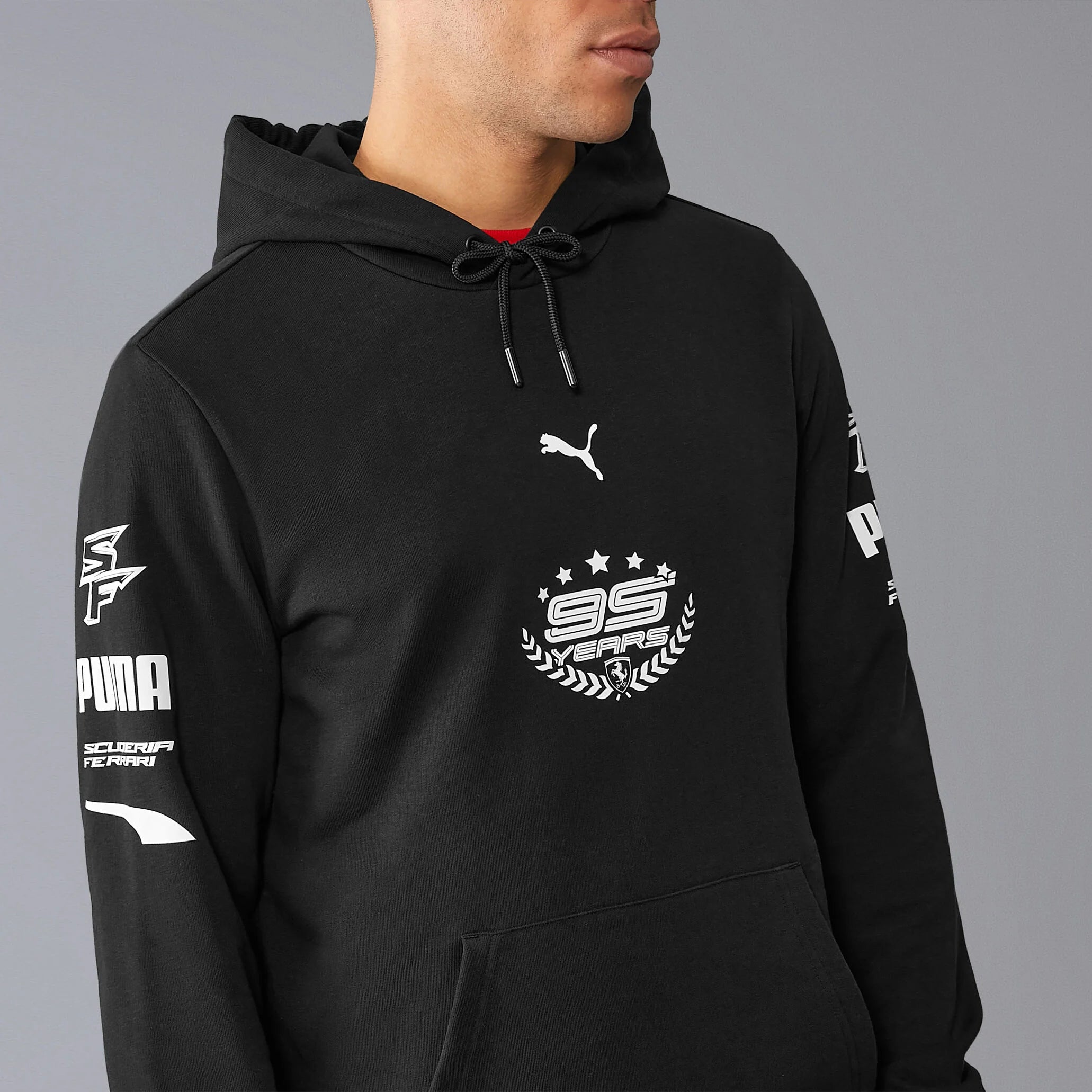 PUMA Hoodie 95 ans Scuderia Ferrari noir