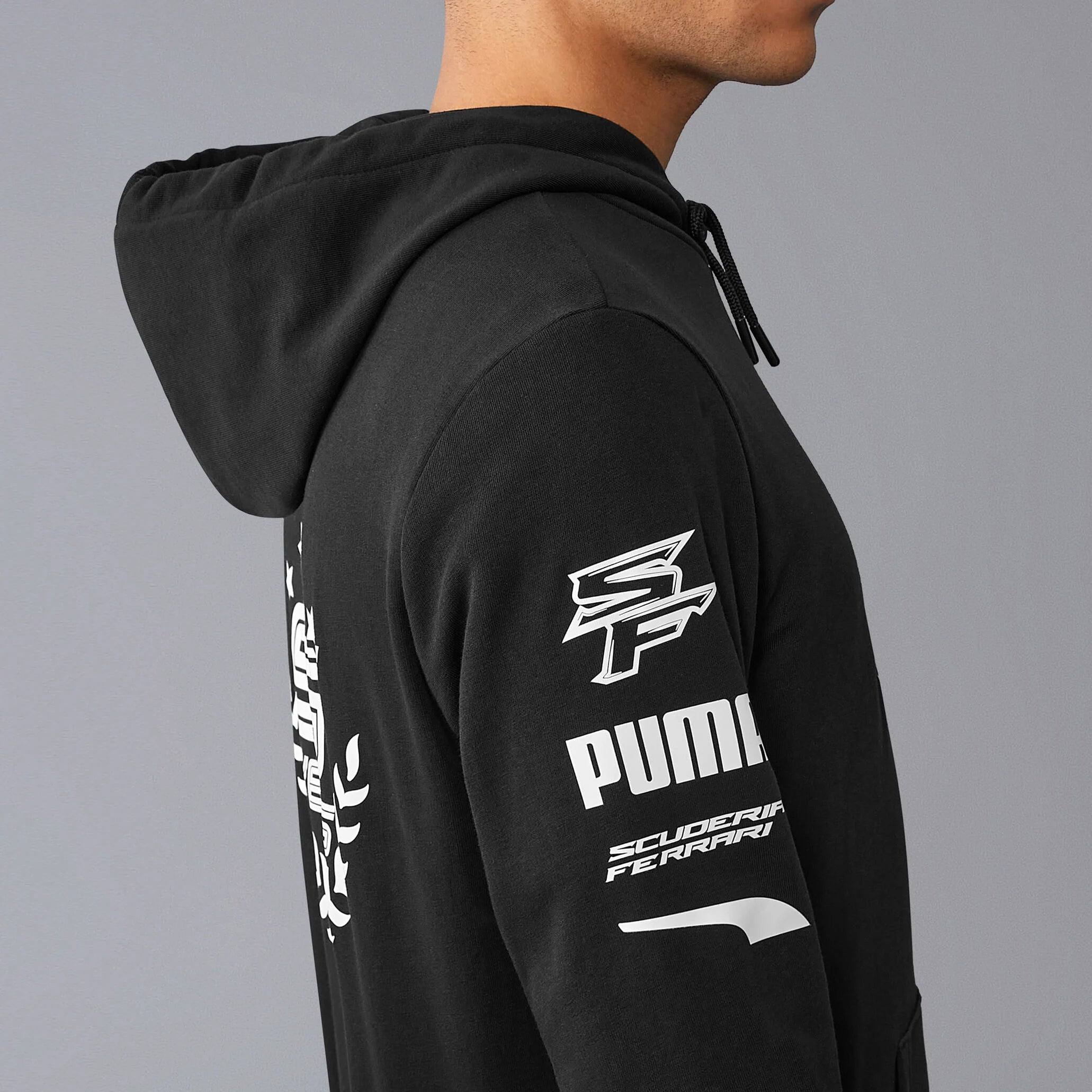 PUMA Hoodie 95 ans Scuderia Ferrari noir