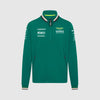 Aston Martin F1 Team Pull Quart de Zip Homme Vert
