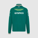 Aston Martin F1 Team Pull Quart de Zip Homme Vert