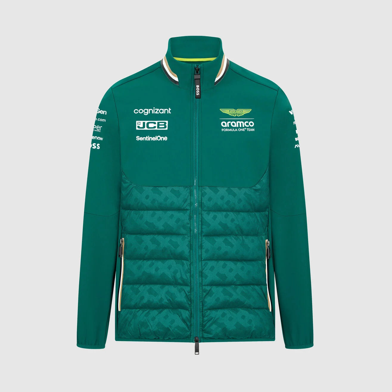 Aston Martin F1 Team Veste Hybride Homme Vert