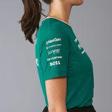 Aston Martin F1 Team T-Shirt Vert Femme