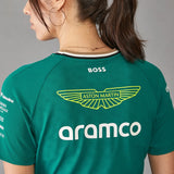 Aston Martin F1 Team T-Shirt Vert Femme