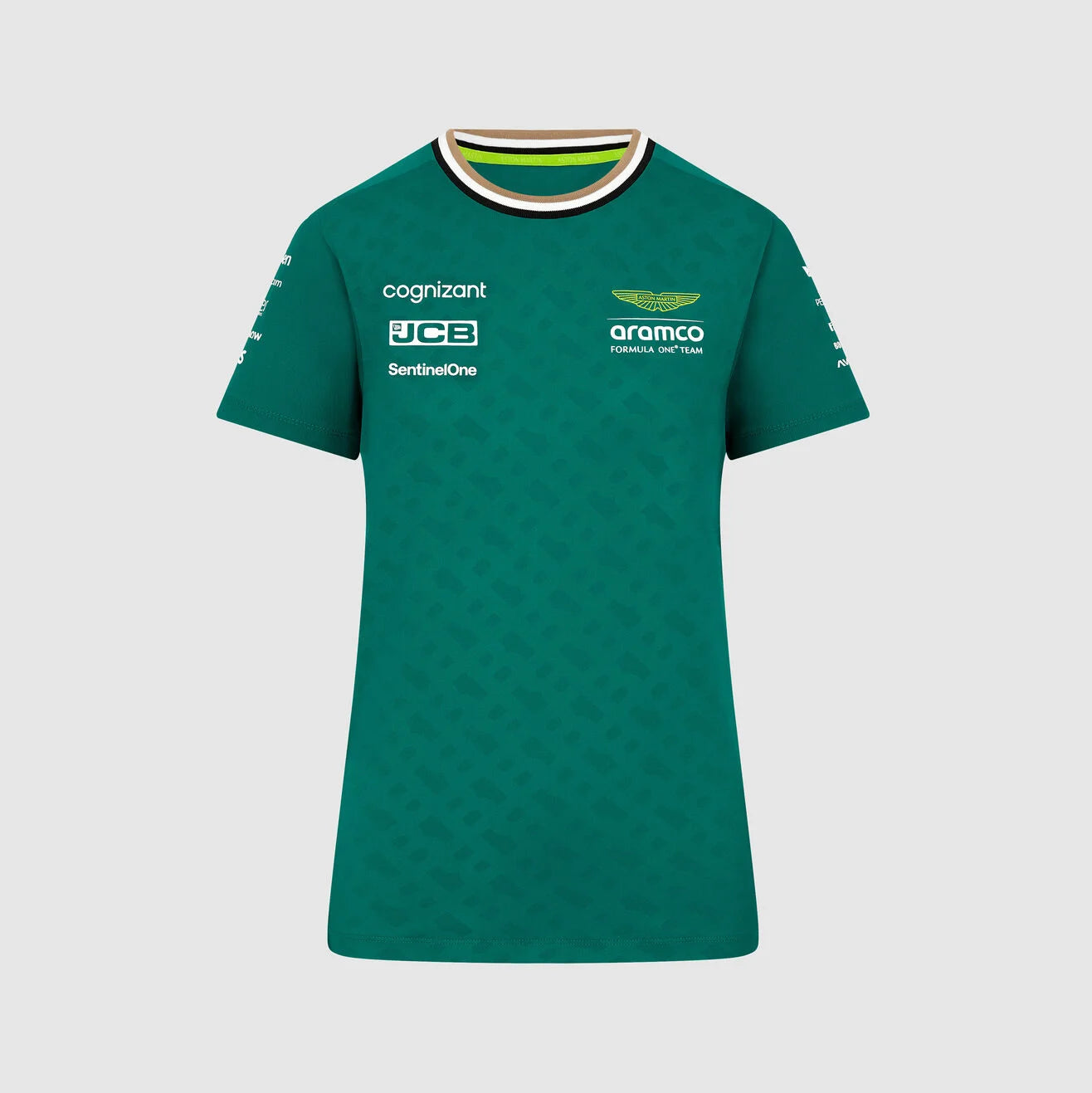 Aston Martin F1 Team T-Shirt Vert Femme