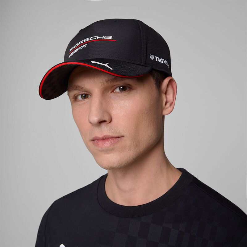 Porsche Casquette d'équipe noire