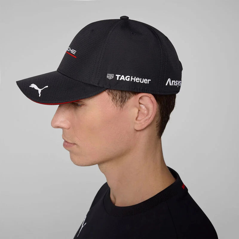 Porsche Casquette d'équipe noire