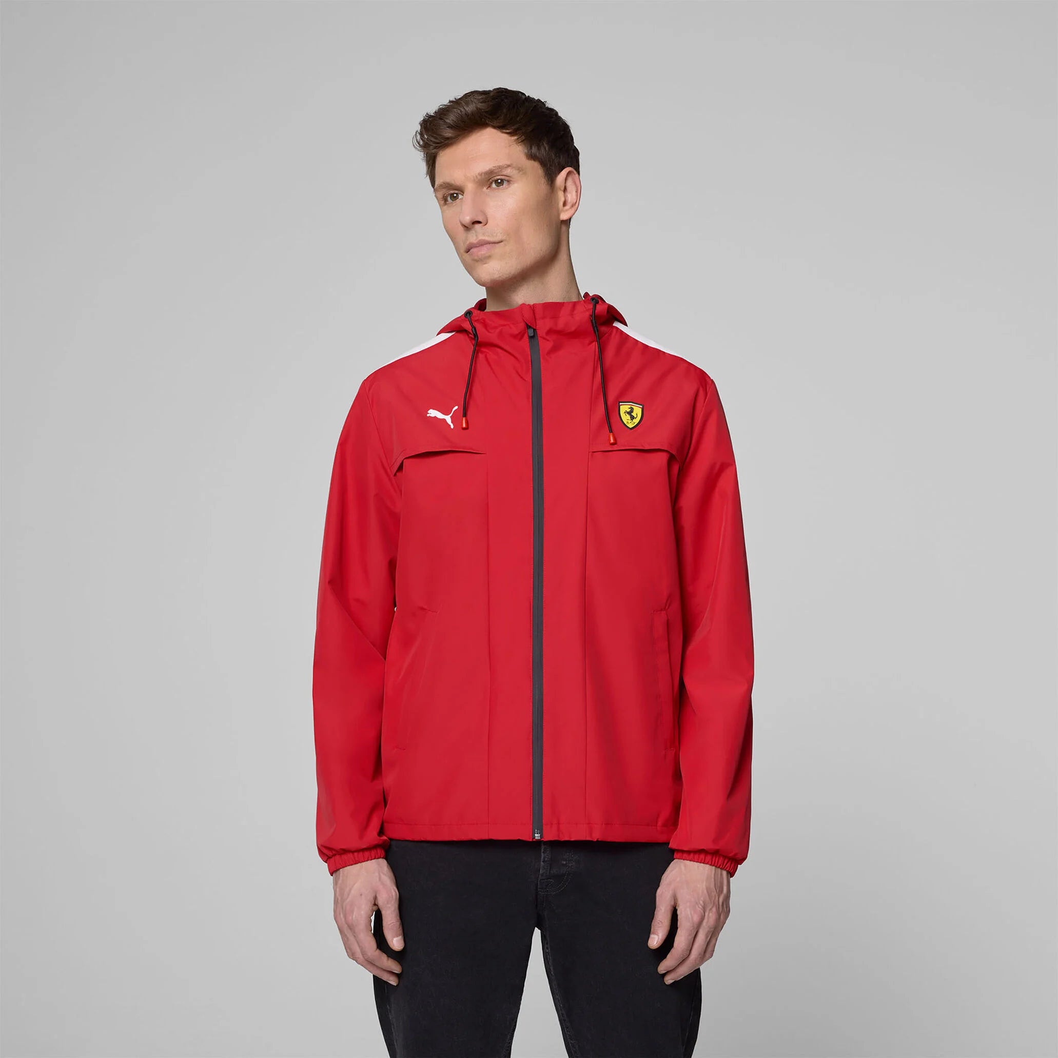 PUMA Veste de pluie Scuderia Ferrari Cerise