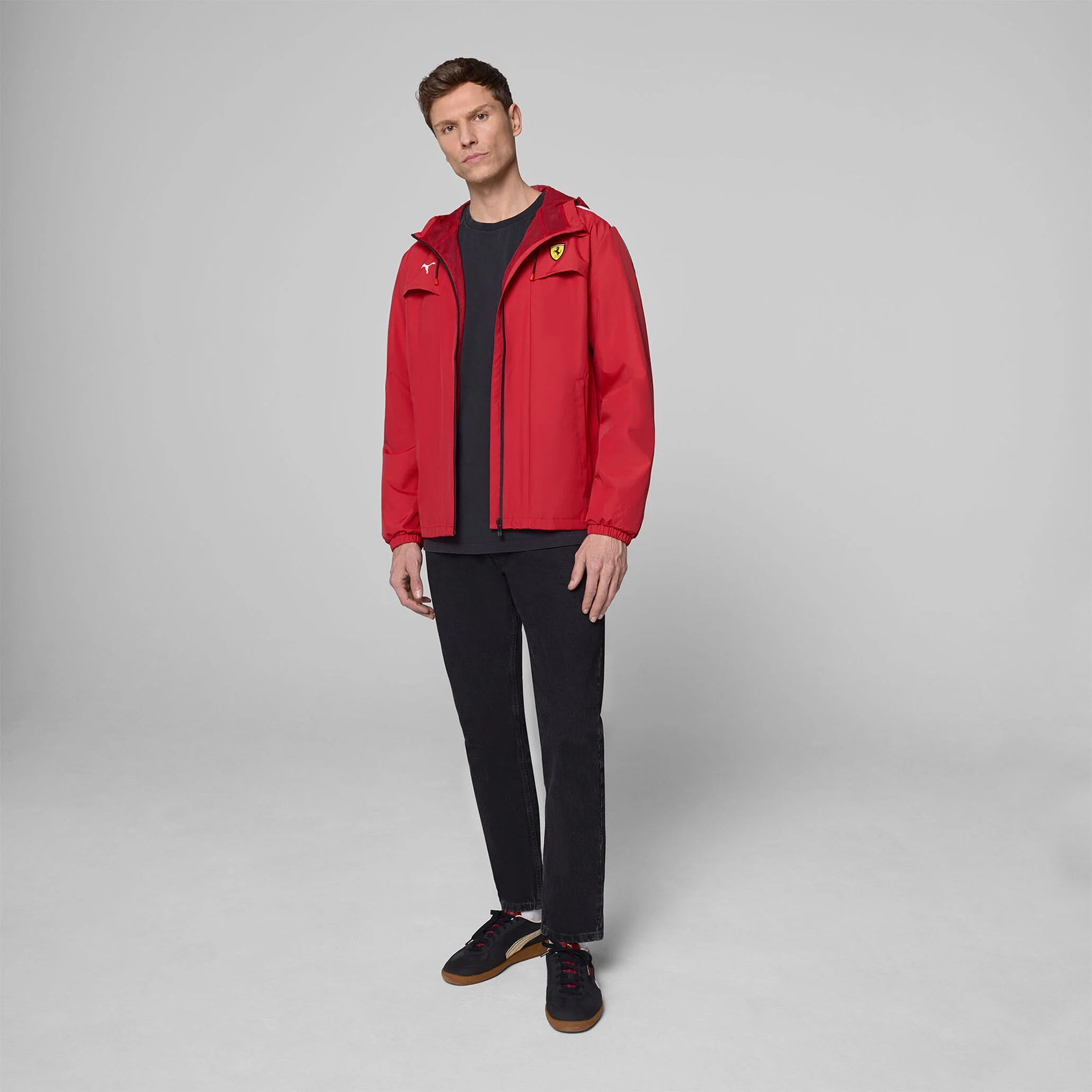PUMA Veste de pluie Scuderia Ferrari Cerise
