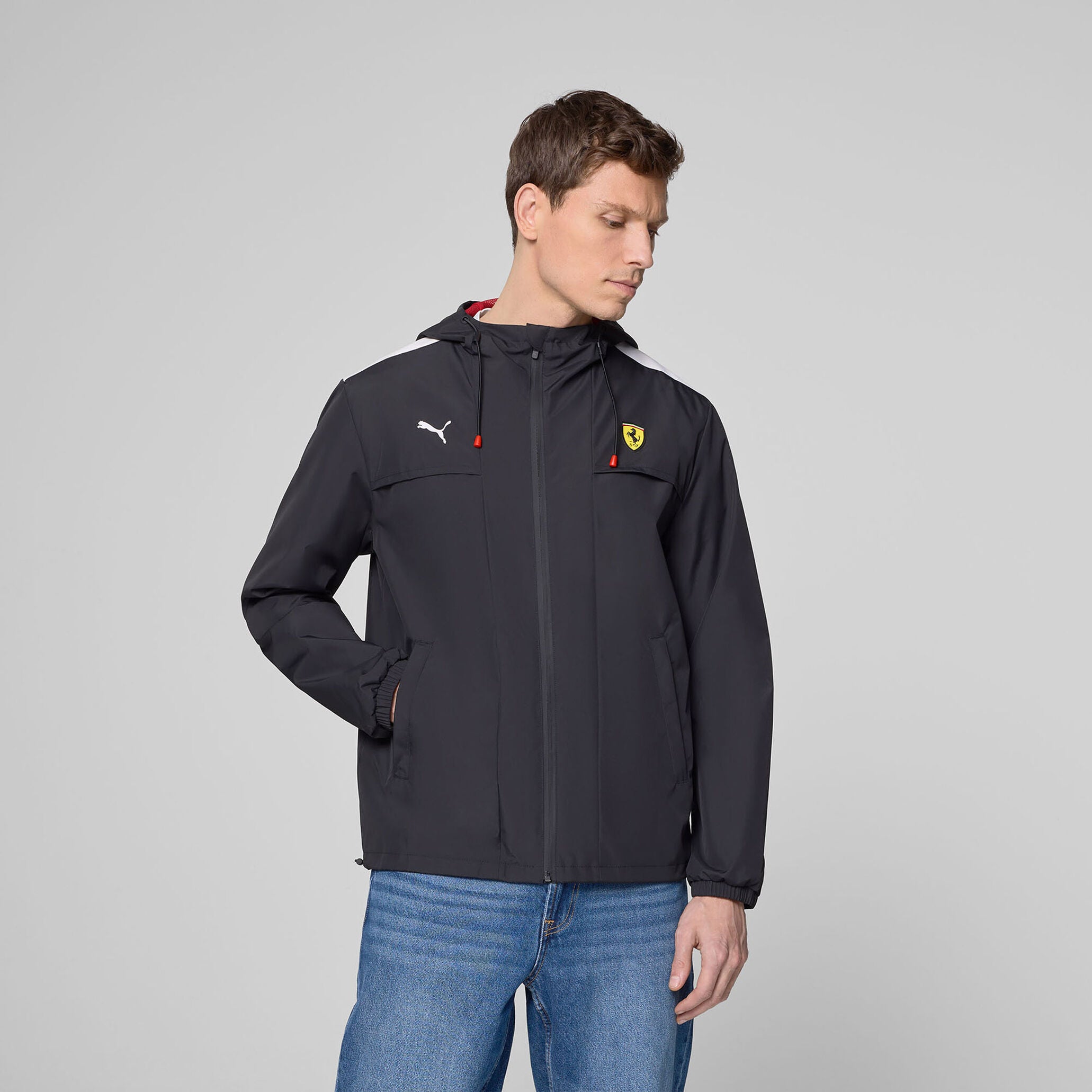 PUMA Veste de pluie Scuderia Ferrari Noire