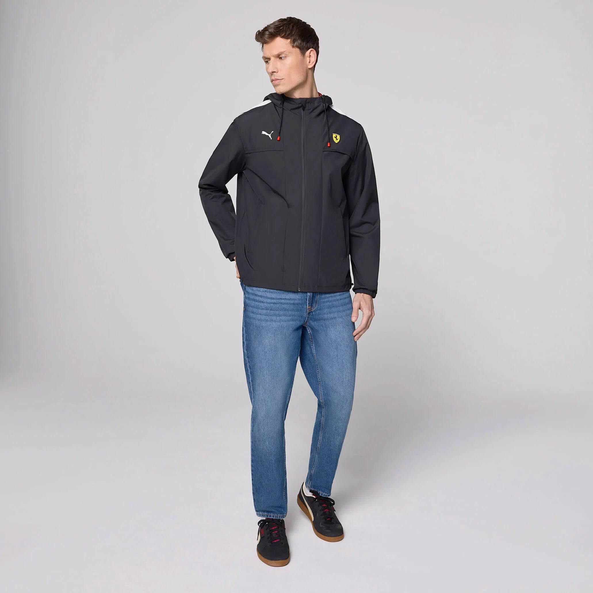 PUMA Veste de pluie Scuderia Ferrari Noire