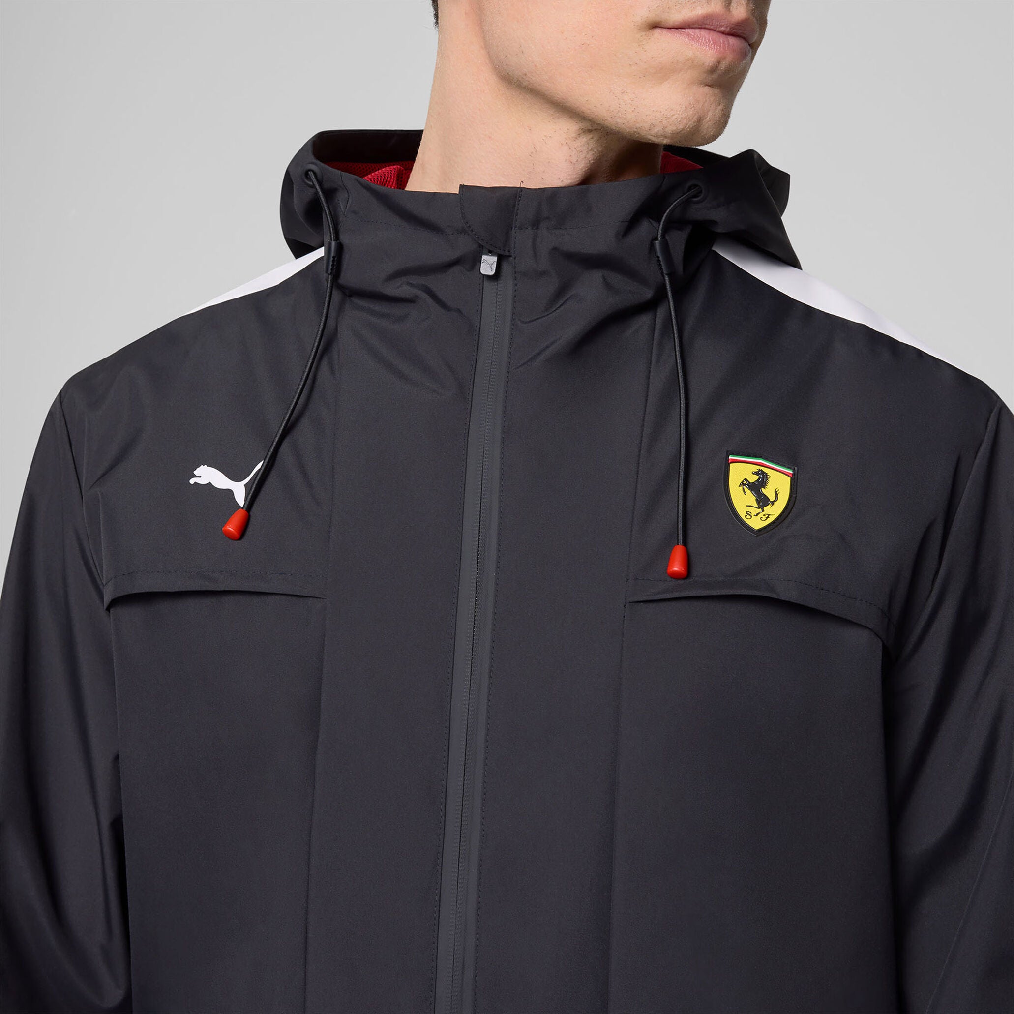 PUMA Veste de pluie Scuderia Ferrari Noire