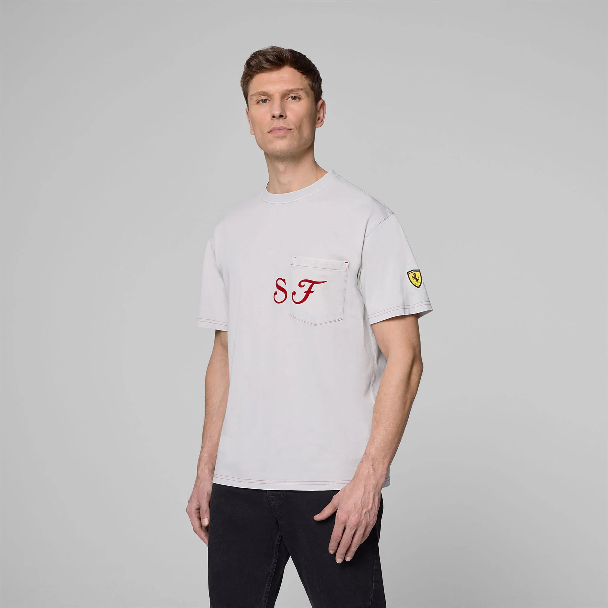 PUMA T-shirt Scuderia Ferrari Gris