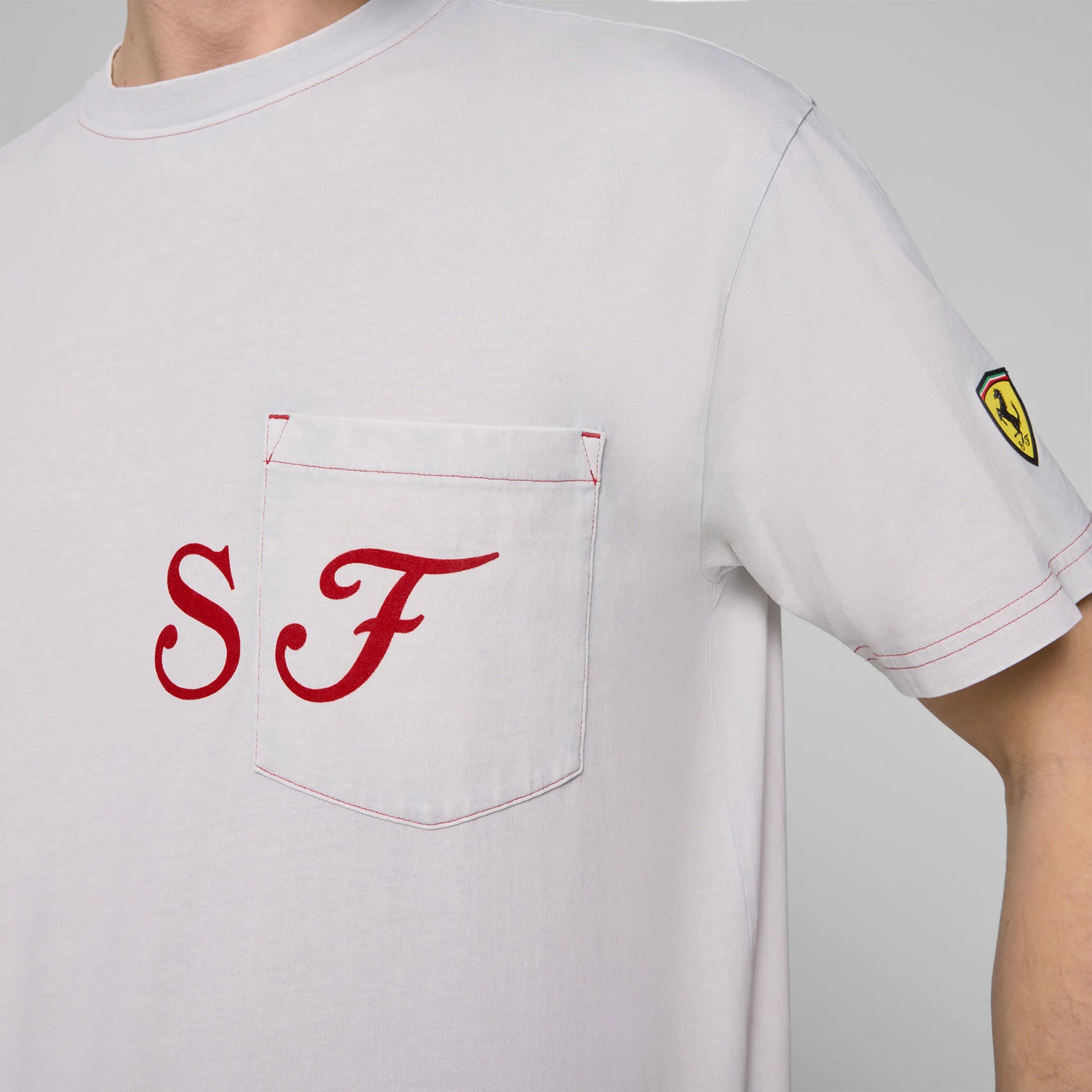 PUMA T-shirt Scuderia Ferrari Gris