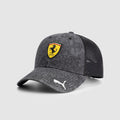 PUMA Casquette Trucker Noire Scuderia Ferrari