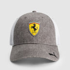 PUMA Casquette Trucker Gris Aube Scuderia Ferrari