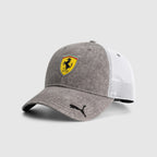 PUMA Casquette Trucker Gris Aube Scuderia Ferrari