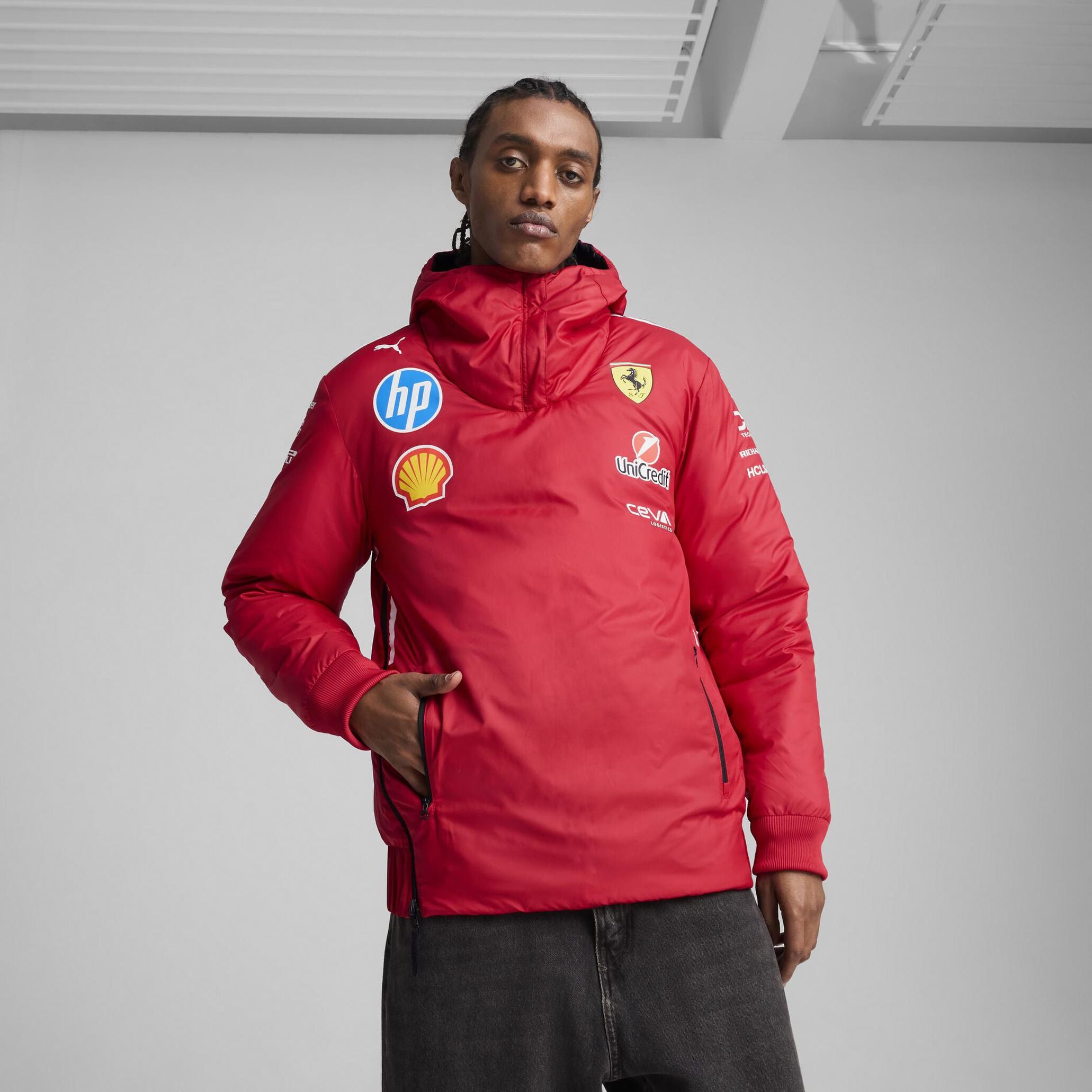 PUMA Veste reversible matelassée Scuderia Ferrari