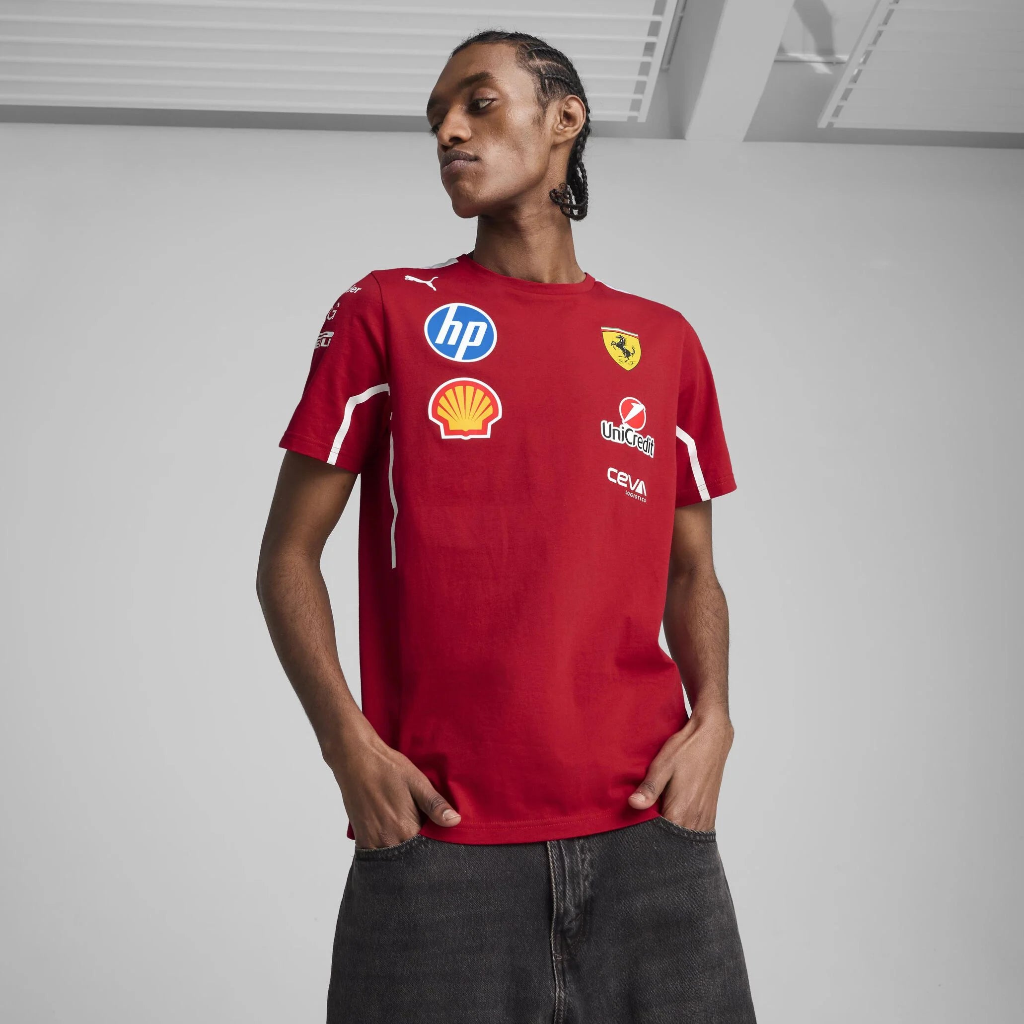PUMA T-shirt d'équipe Scuderia Ferrari