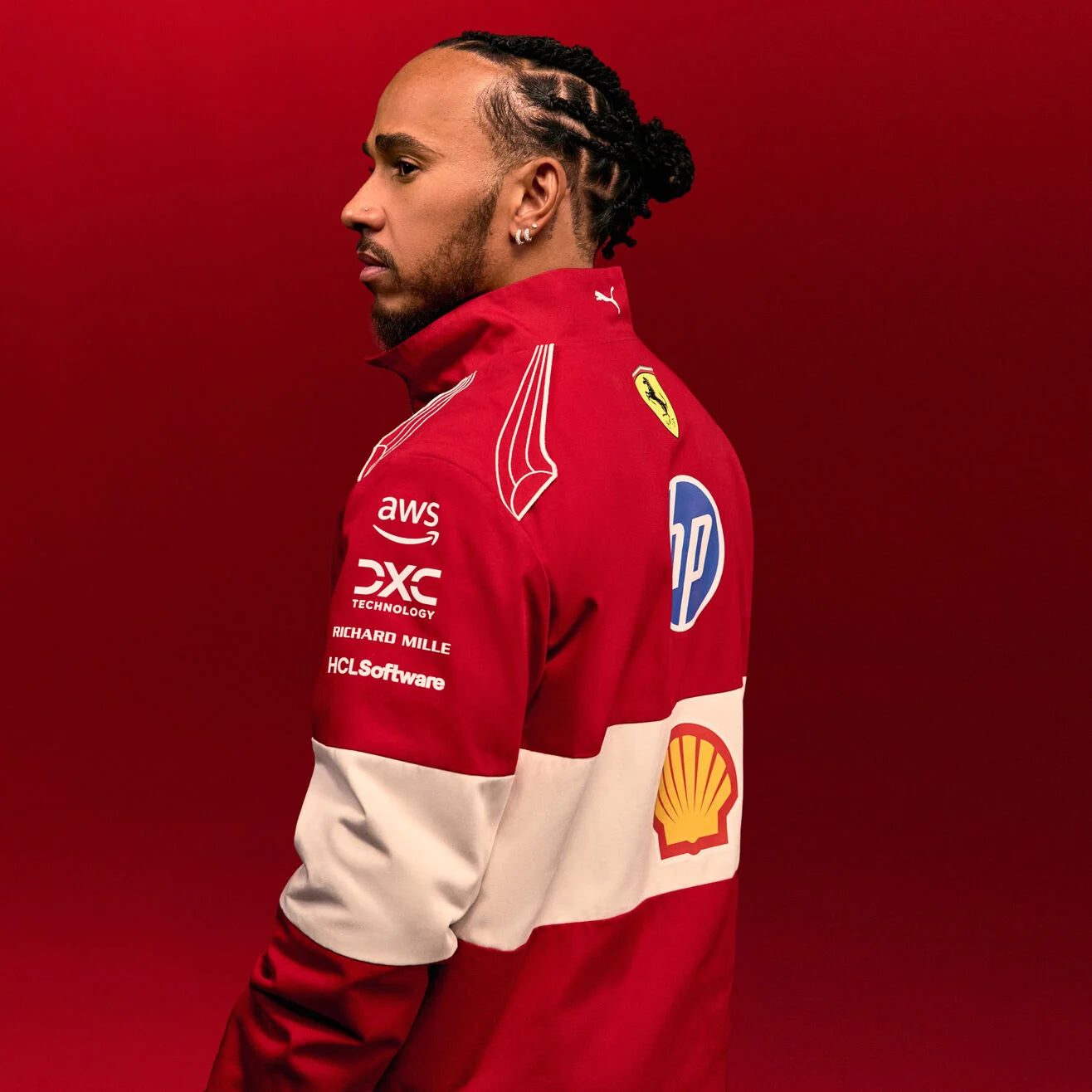 PUMA Veste de course Vintage Scuderia Ferrari