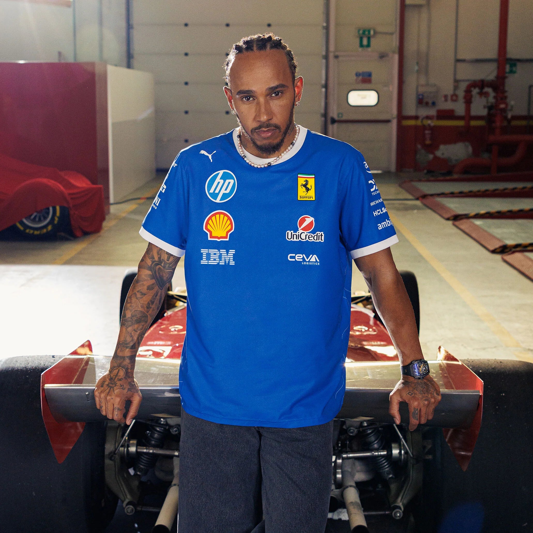 PUMA T-shirt Oversized Scuderia Ferrari Edition Monza