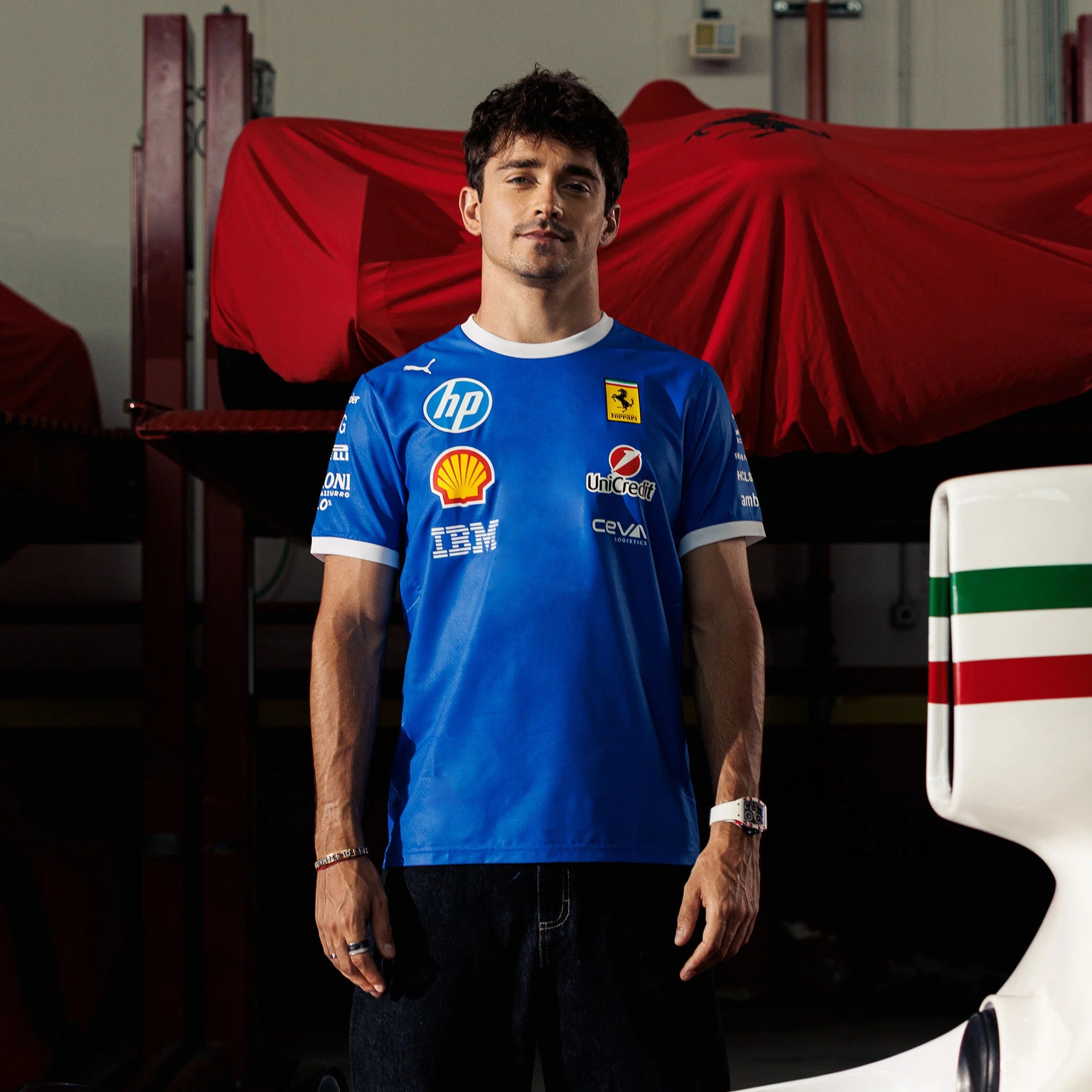PUMA T-shirt Oversized Scuderia Ferrari Edition Monza
