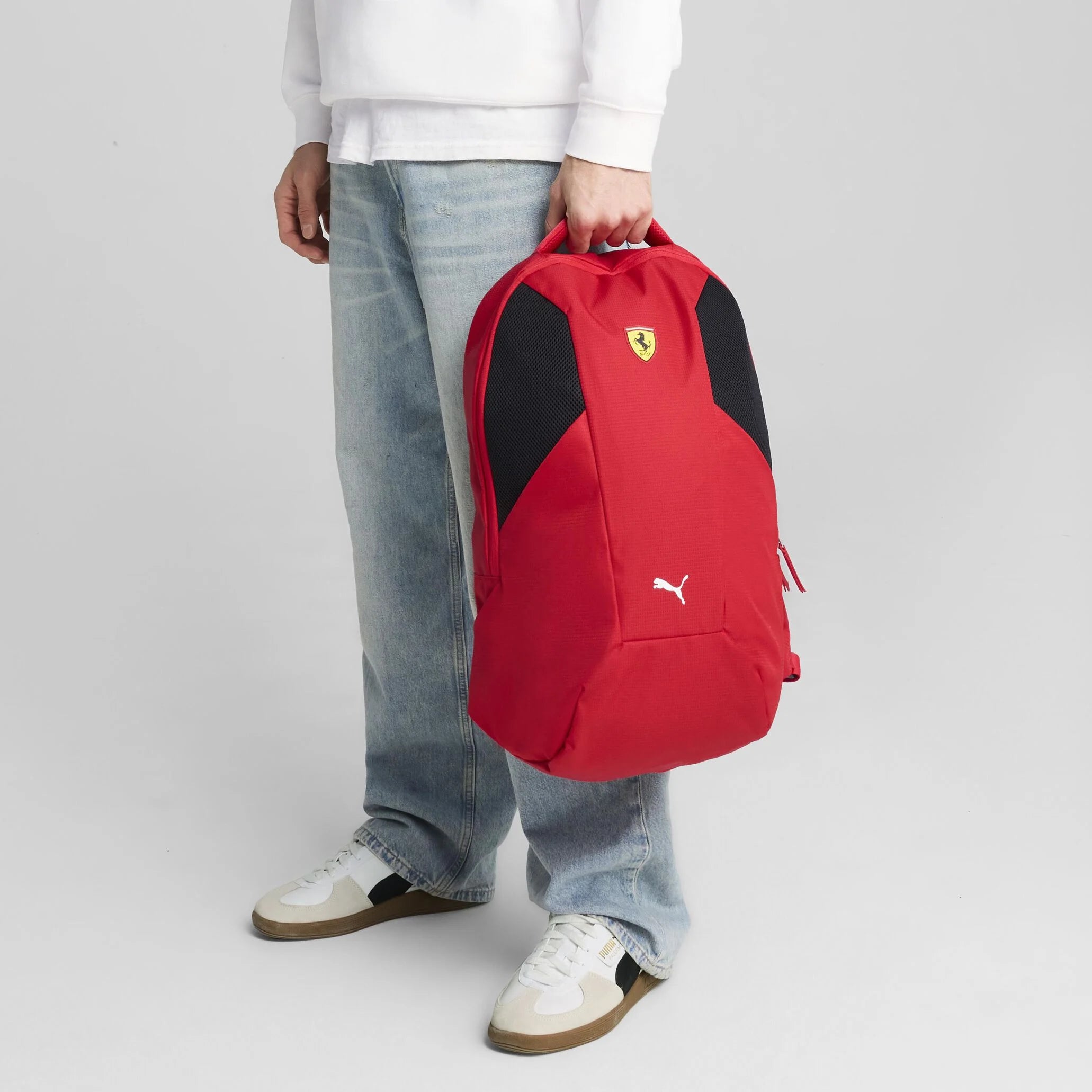 PUMA Sac à Dos de Course Scuderia Ferrari rouge