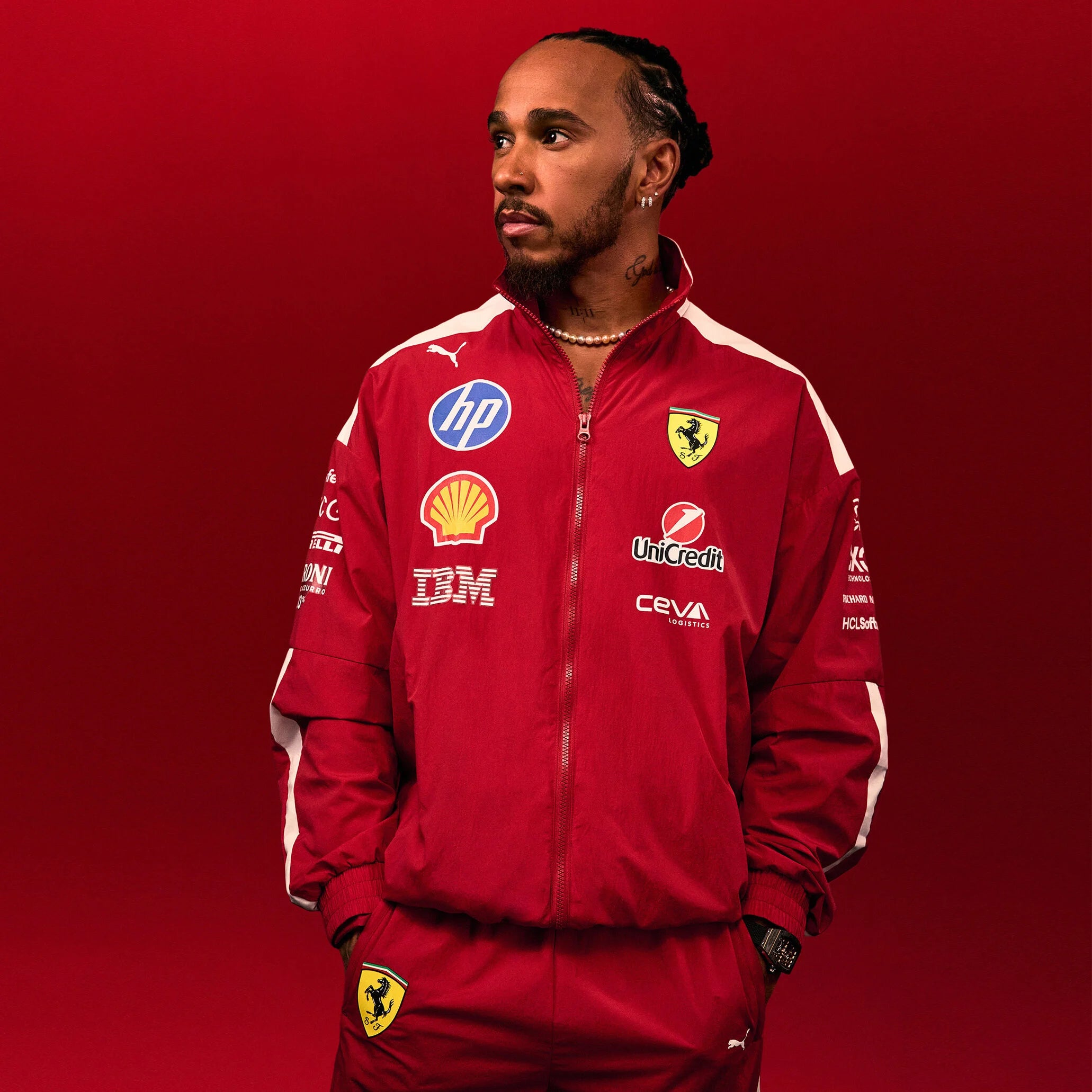 PUMA Veste Oversized de pilote T7 Scuderia Ferrari