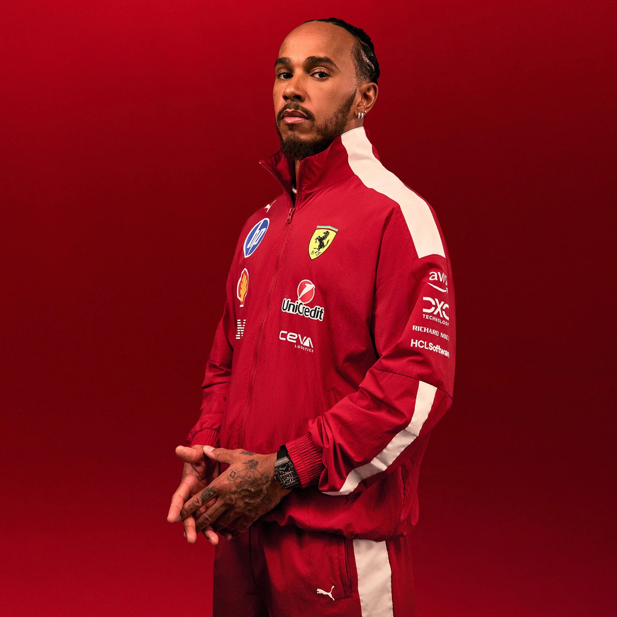 PUMA Veste Oversized de pilote T7 Scuderia Ferrari