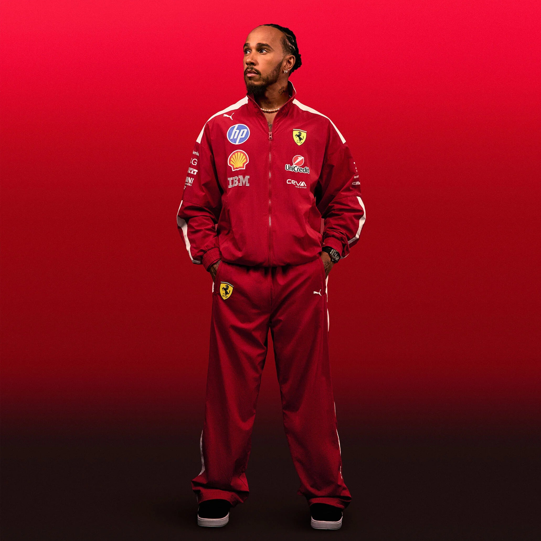 PUMA Veste Oversized de pilote T7 Scuderia Ferrari