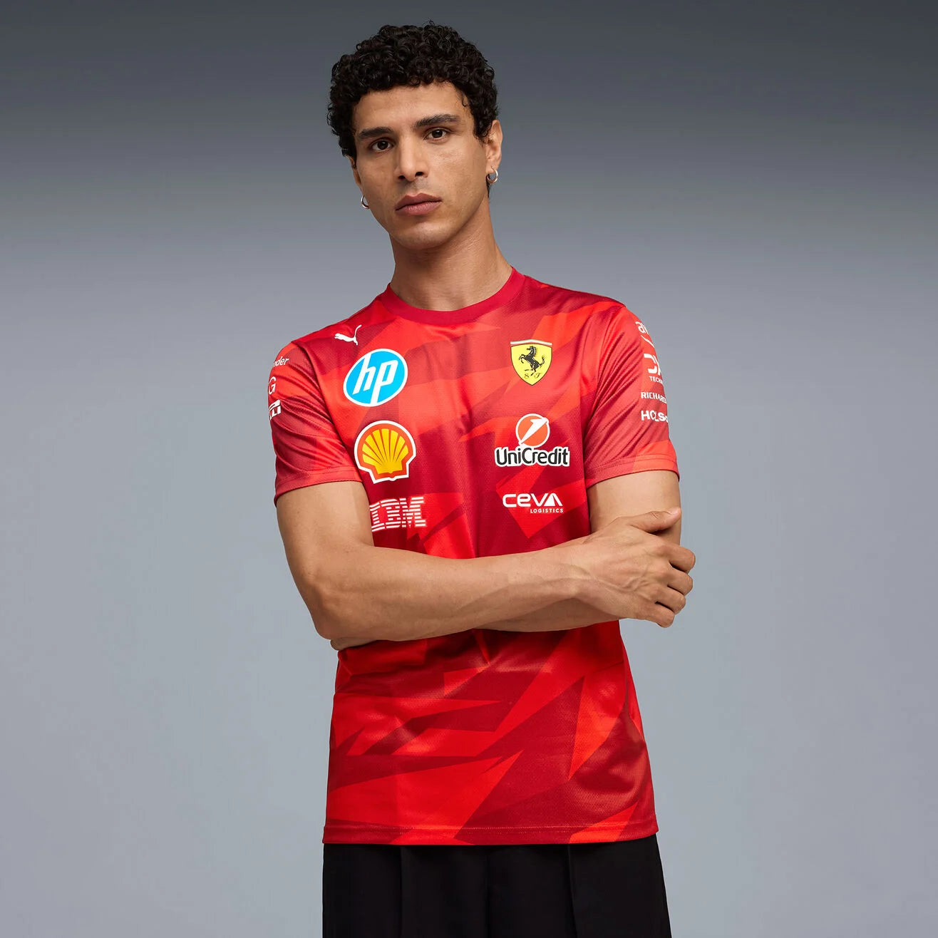 PUMA T-shirt d'équipe Scuderia Ferrari Edition Las Vegas