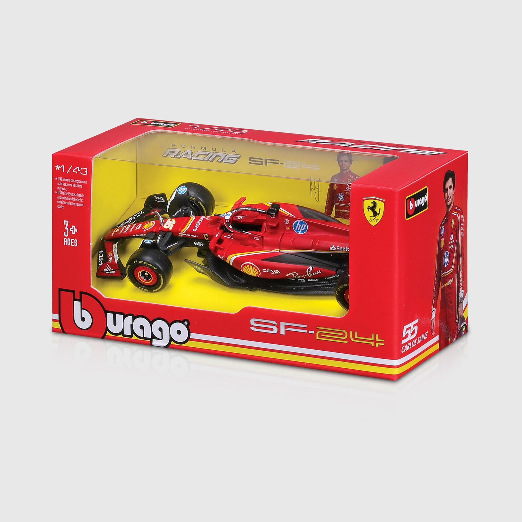 Bburago F1 SF24 Charles Leclerc #16 SIGNATURE Scale 1:43