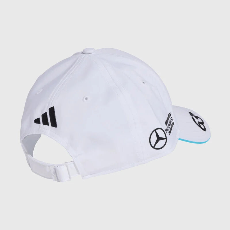 adidas x Mercedes-AMG F1 Casquette George Russell #63 Blanc