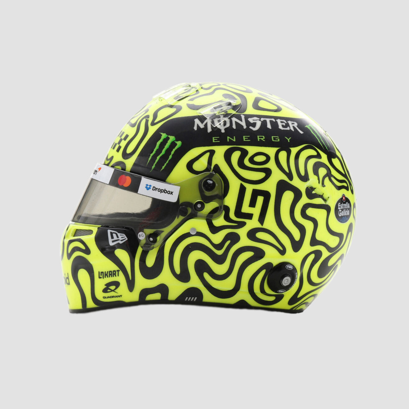 McLaren Formule 1 Mini Casque 1:2 — Lando Norris 2025