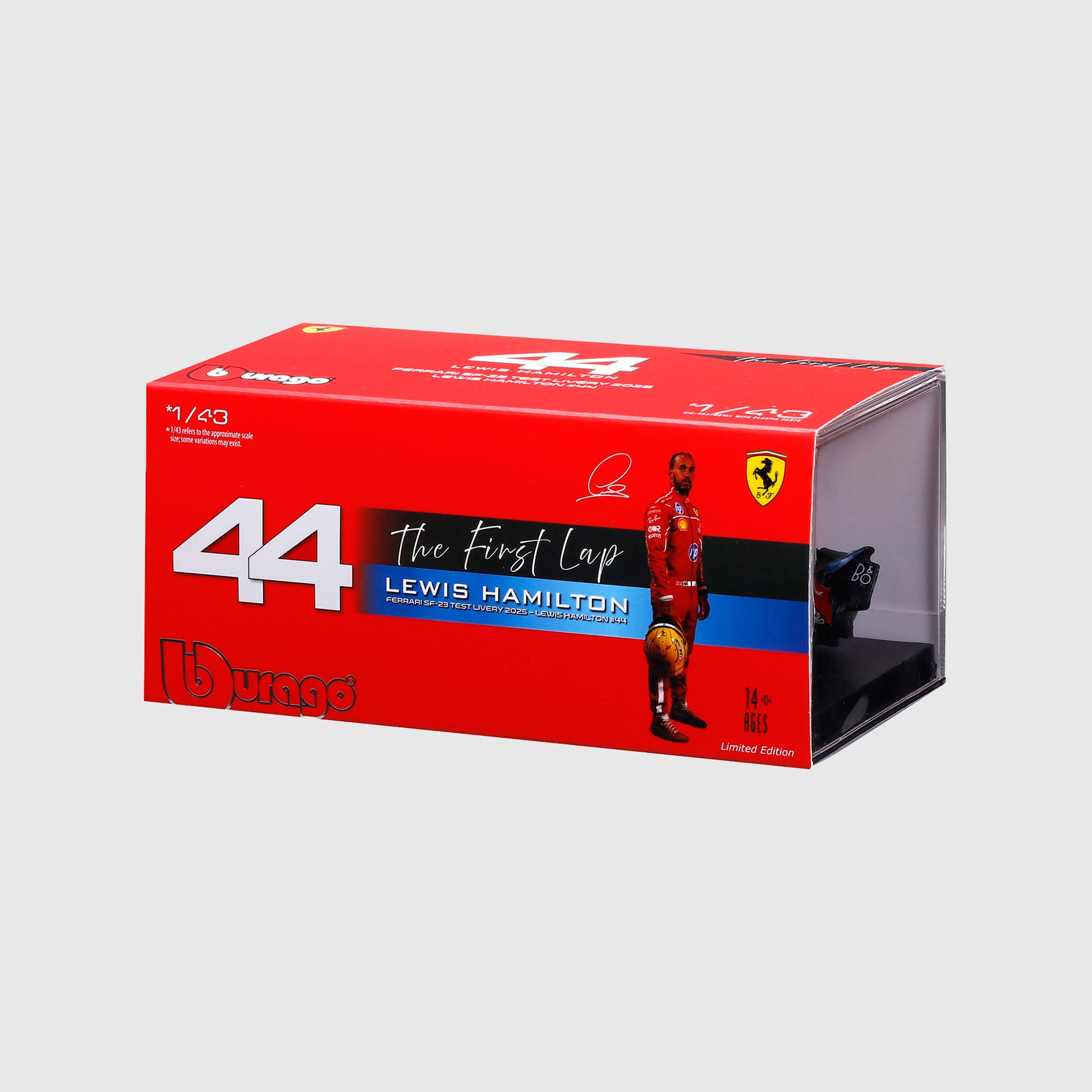 Miniature 1:43 Ferrari SF25 Lewis Hamilton #44 GP Signature