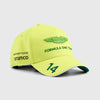 Aston Martin Casquette Fernando Alonso Lime