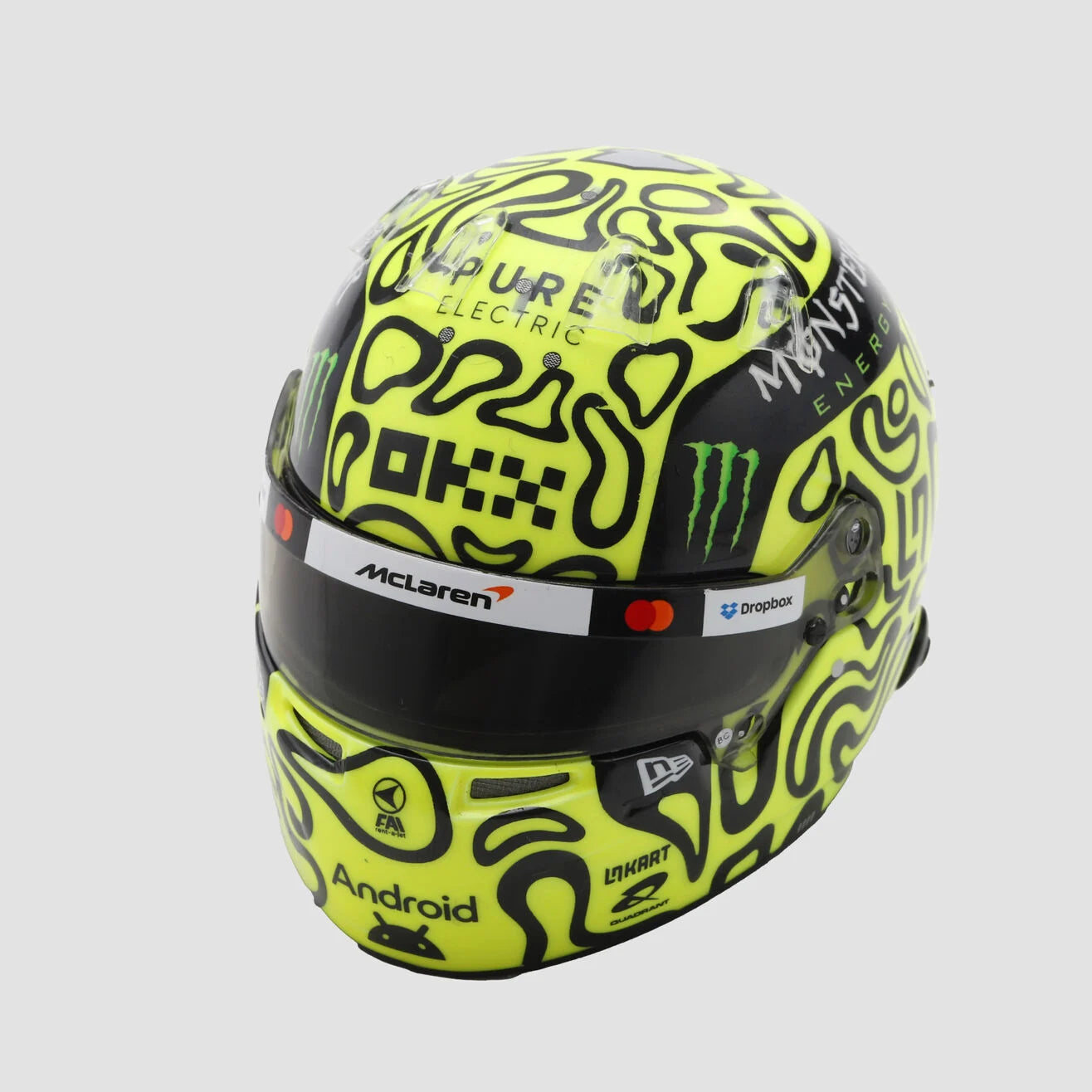 McLaren Formule 1 Mini Casque 1:5 — Lando Norris 2025