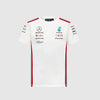 Mercedes-AMG Petronas F1 T-Shirt Driver Blanc Enfant