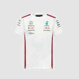 Mercedes-AMG Petronas F1 T-Shirt Driver Blanc Enfant