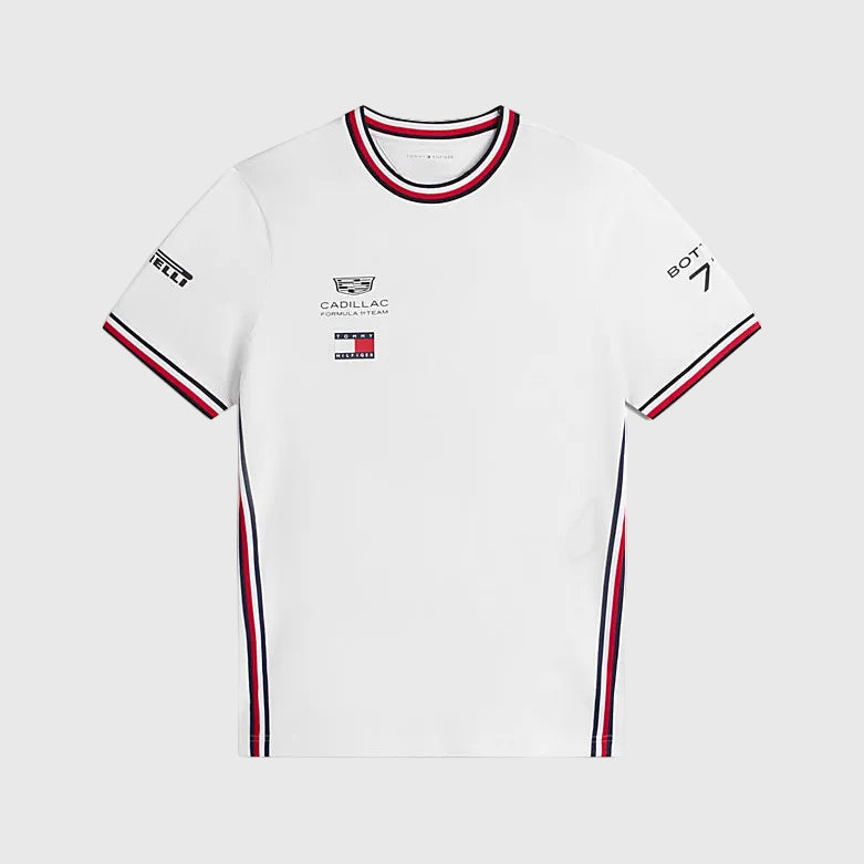 T-shirt Cadillac F1 Team 2026 × Tommy Hilfiger Valtteri Bottas